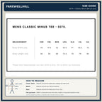 FAREWELLHILL Men's Classic Minus Tee – Short Sleeve