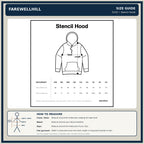FAREWELLHILL Men's Stencil Hood
