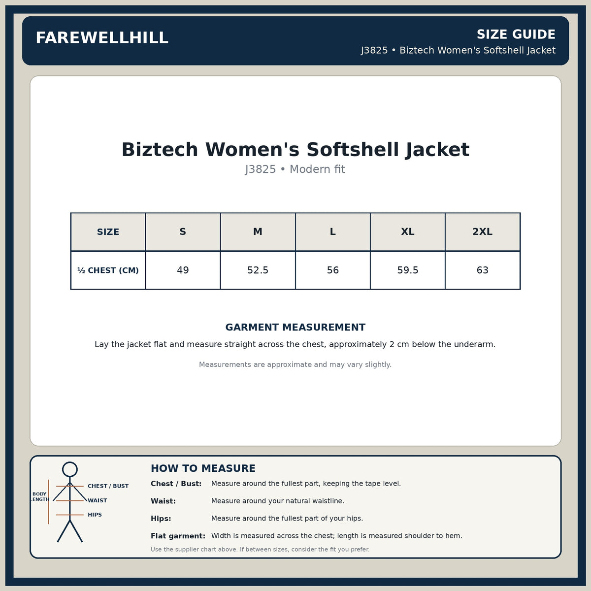 FAREWELLHILL Women's Softshell Jacket