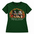 FAREWELLHILL Women’s Maple Tee - Christmas Together – Maya & Lacey