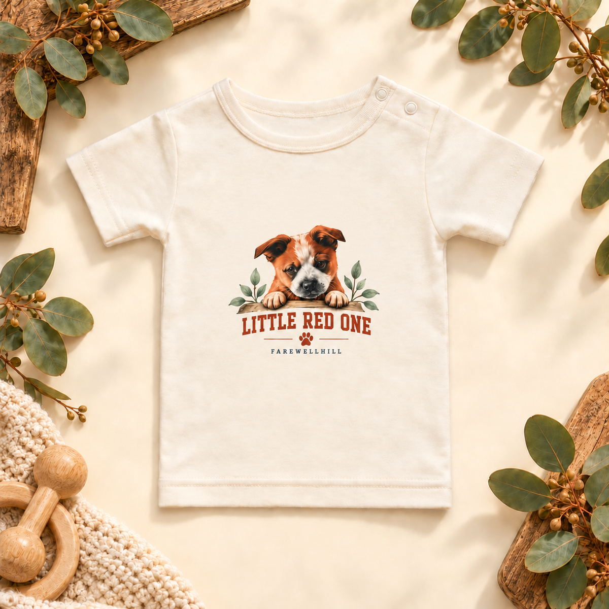FAREWELLHILL Infant Wee Tee - Little Red One