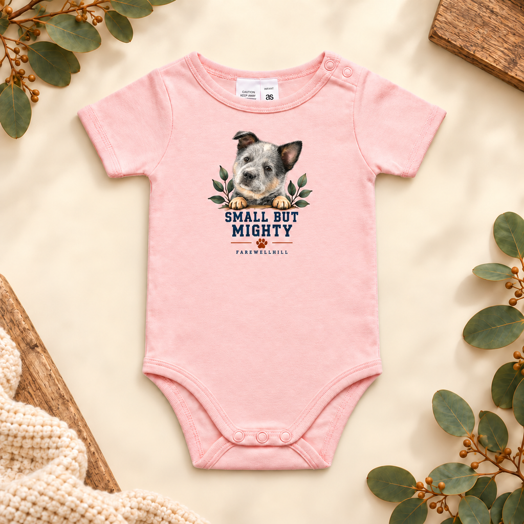FAREWELLHILL Infant Mini-Me One-Piece - Small But Mighty