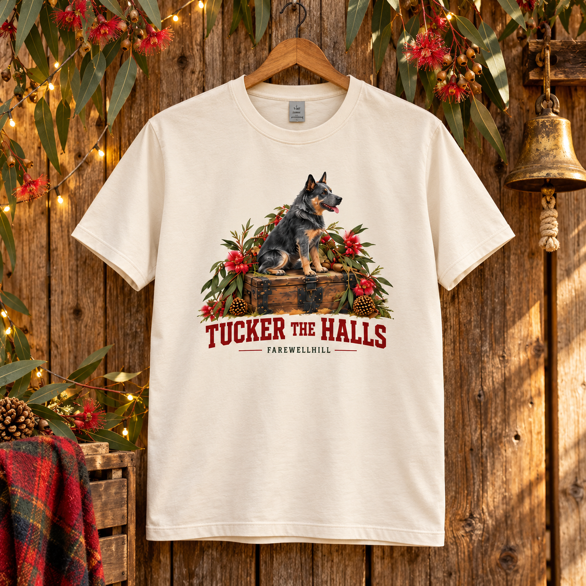 FAREWELLHILL Men’s Classic Tee - Tucker the Halls