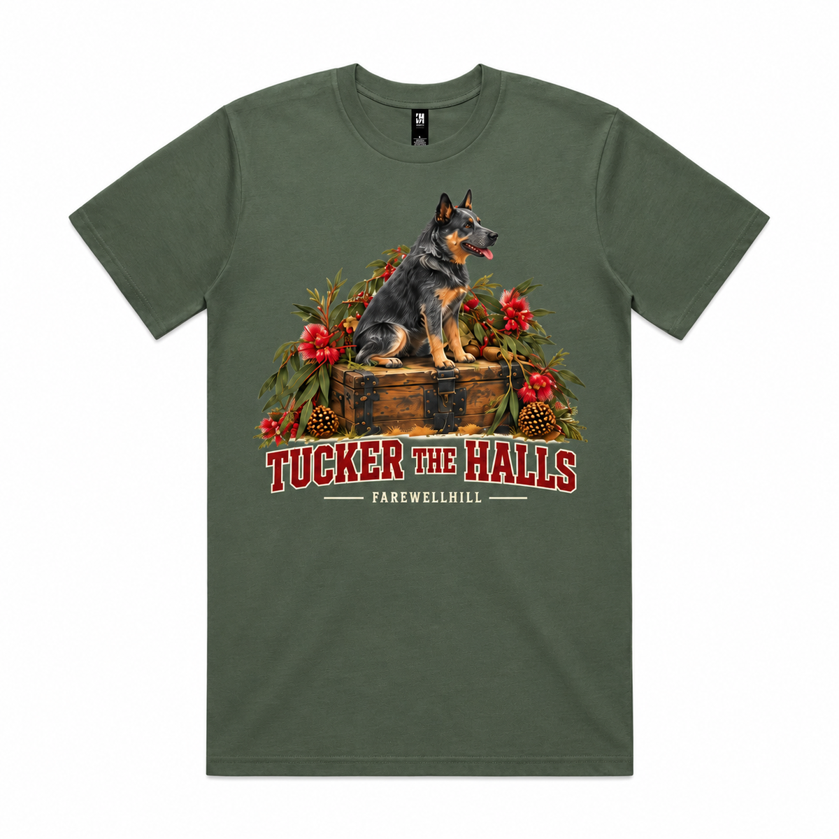 FAREWELLHILL Men’s Classic Tee - Tucker the Halls