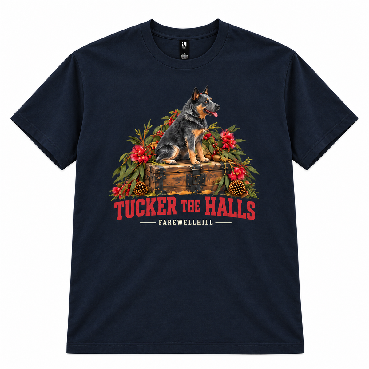 FAREWELLHILL Men’s Classic Tee - Tucker the Halls