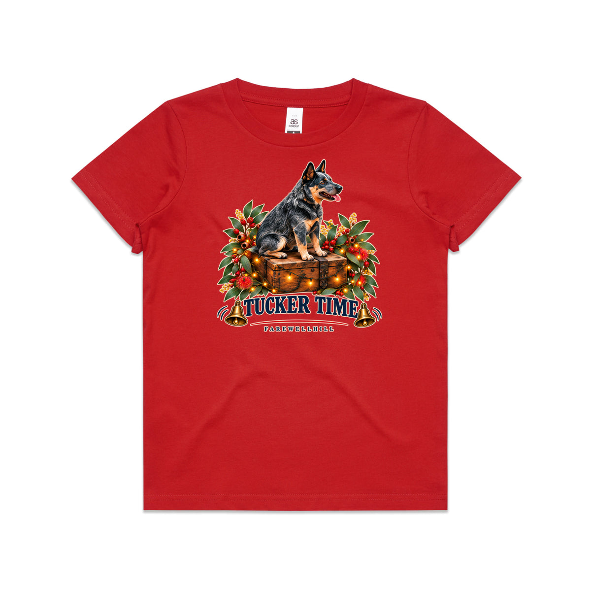 FAREWELLHILL Kids Staple Tee - Tucker Time Christmas