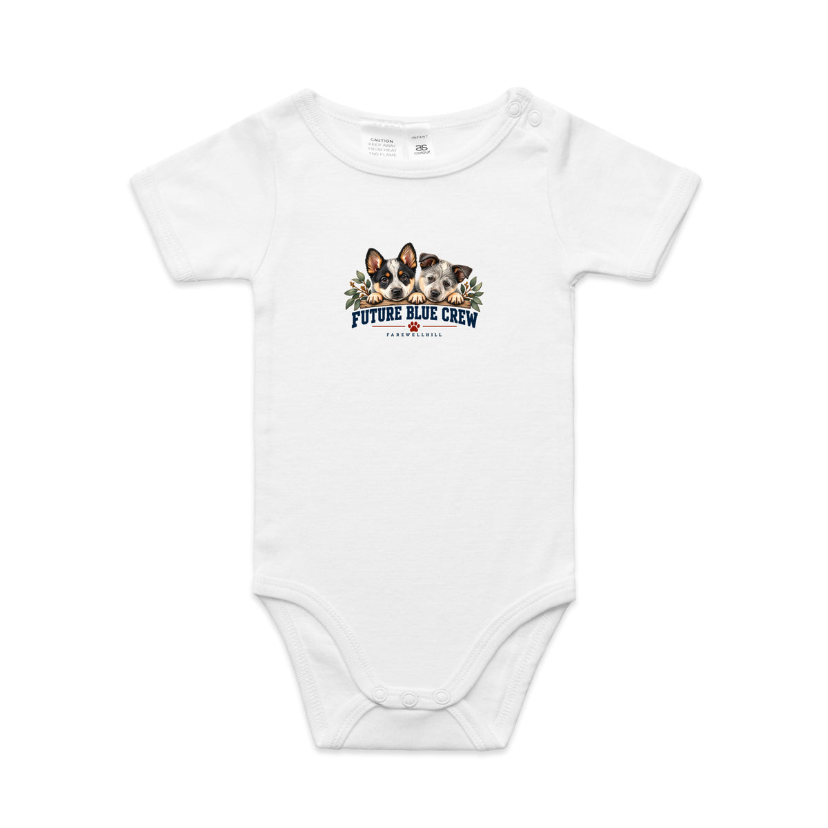 FAREWELLHILL Infant Mini-Me One-Piece - Future Blue Crew