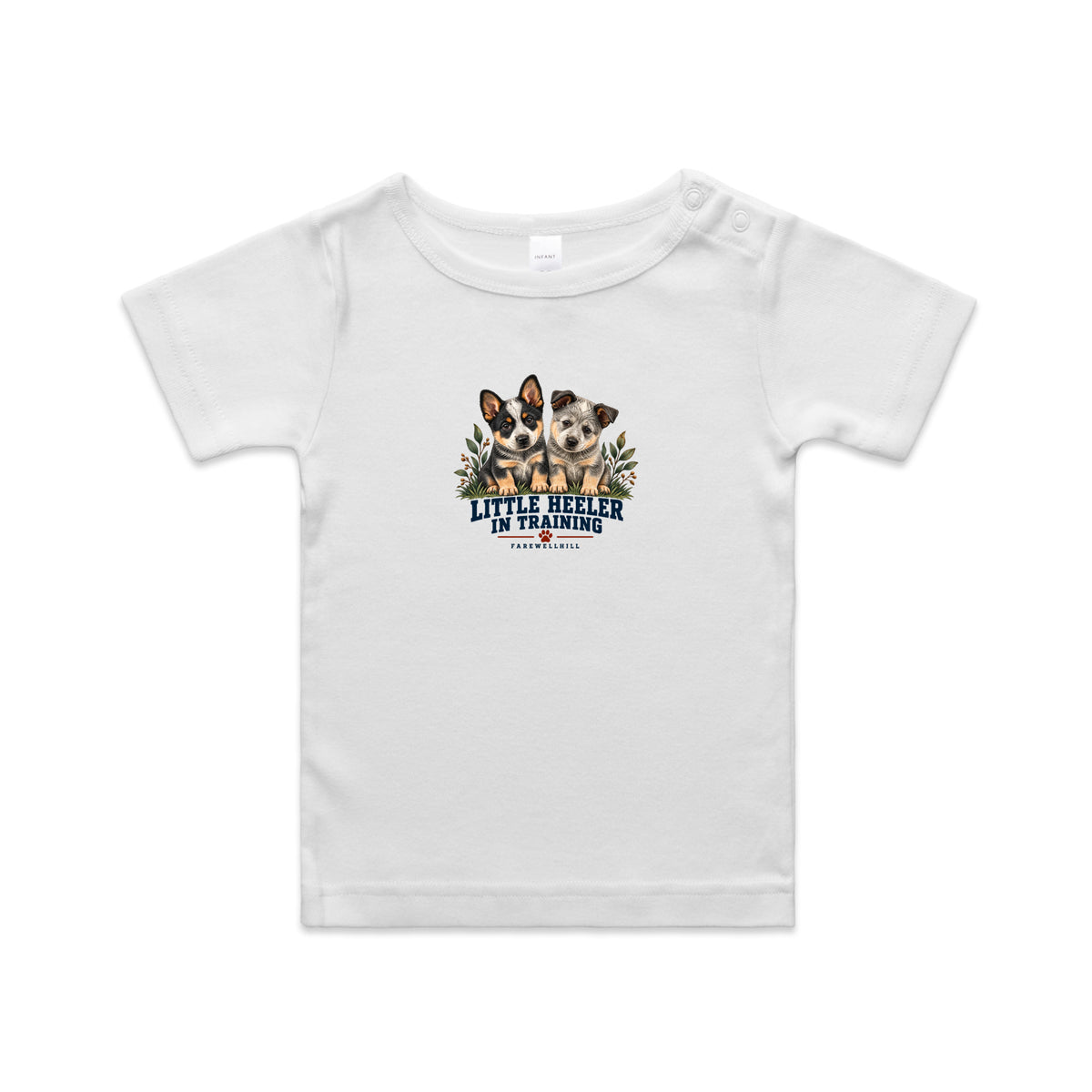 FAREWELLHILL Infant Wee Tee - Little Heeler in Training