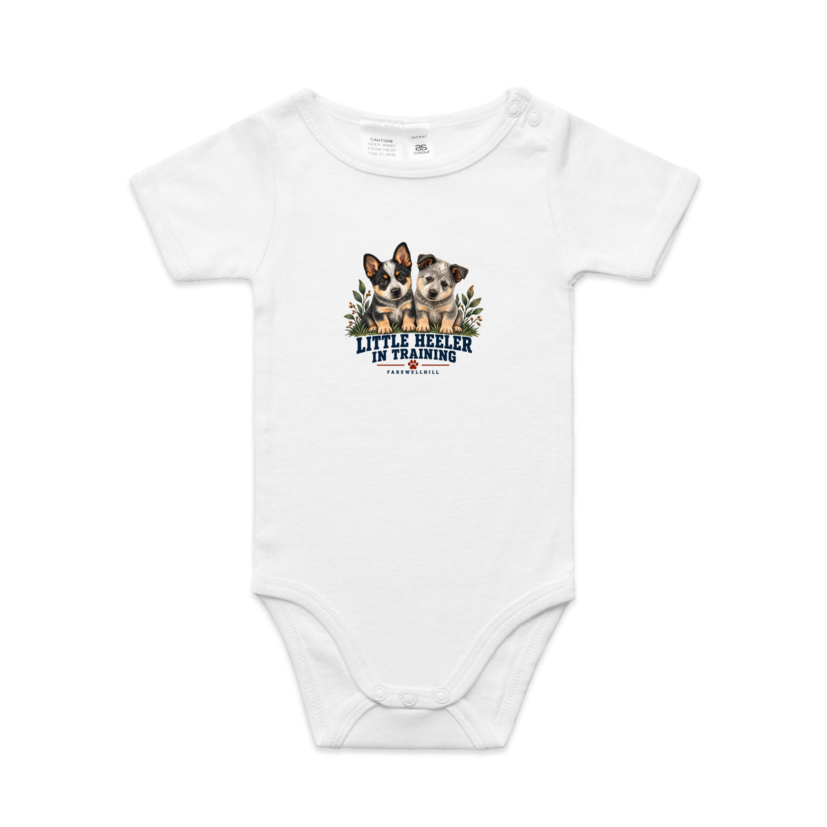 FAREWELLHILL Infant Mini-Me One-Piece - Little Heeler in Training Infant Mini-Me One-Piece