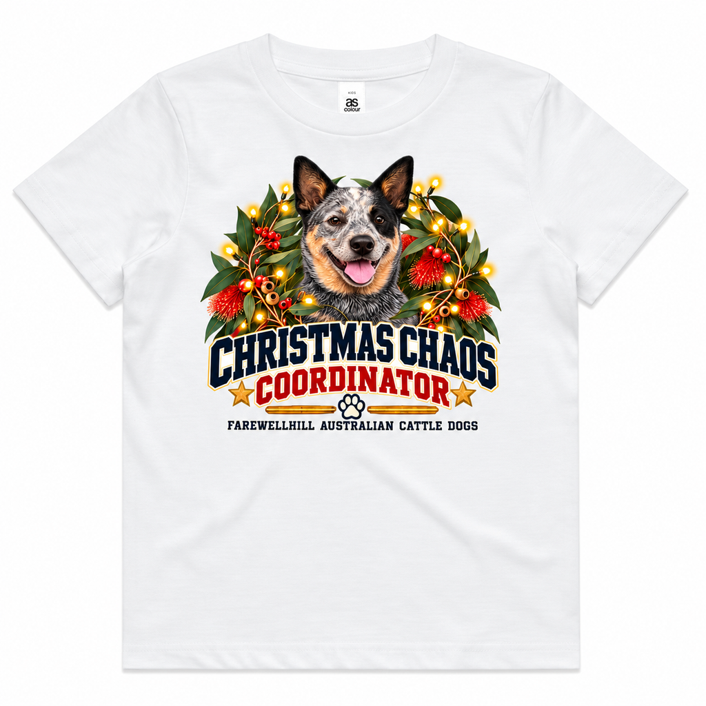 FAREWELLHILL Youth Staple Tee - Christmas Chaos Coordinator