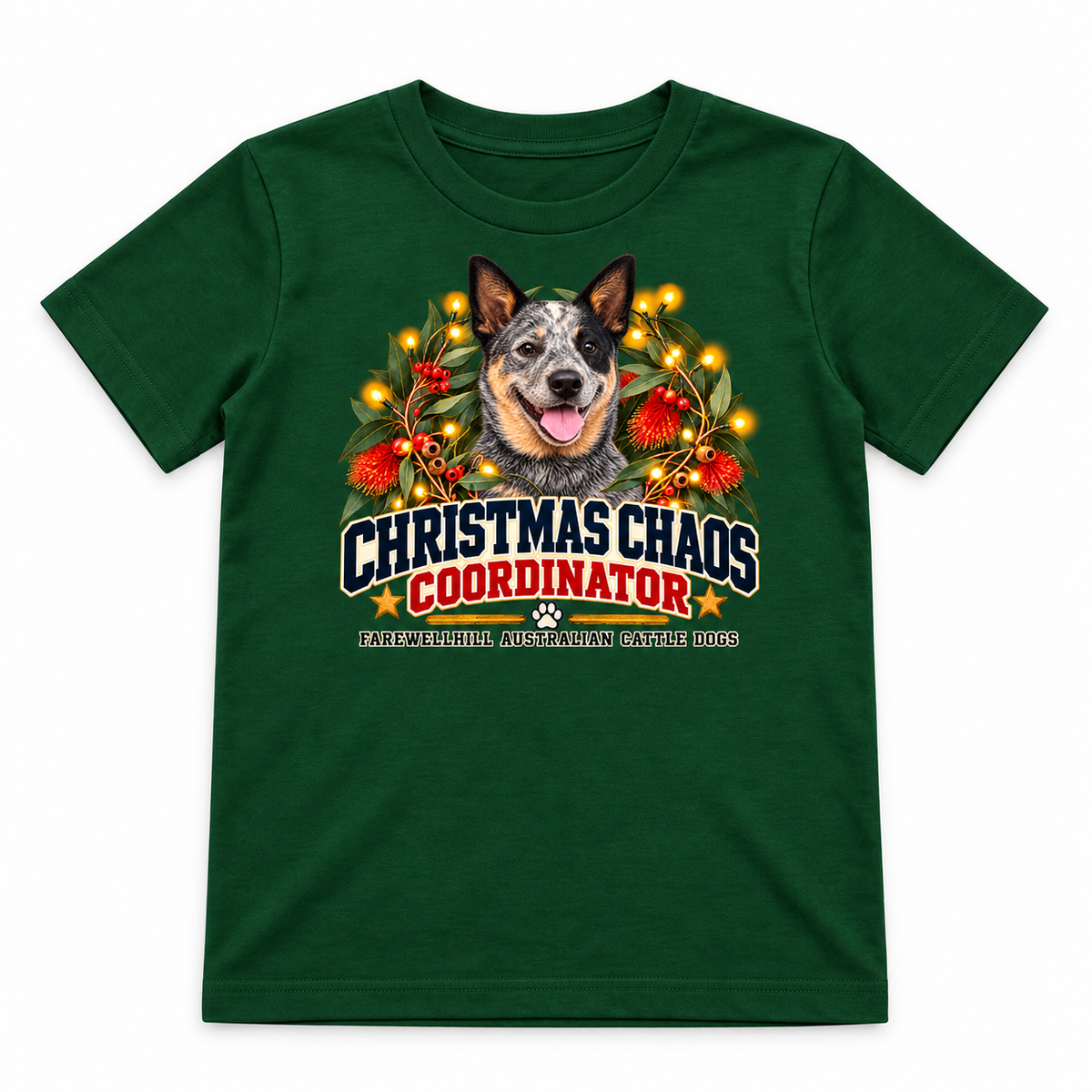 FAREWELLHILL Youth Staple Tee - Christmas Chaos Coordinator