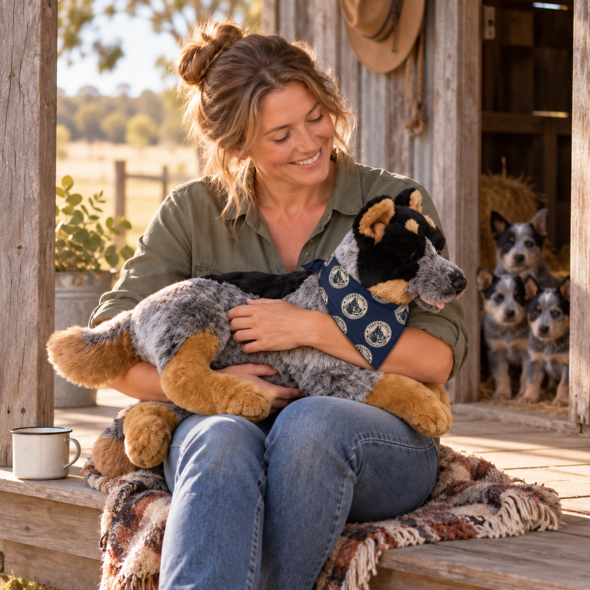FAREWELLHILL Diesel Cattle Dog Plush – 62cm