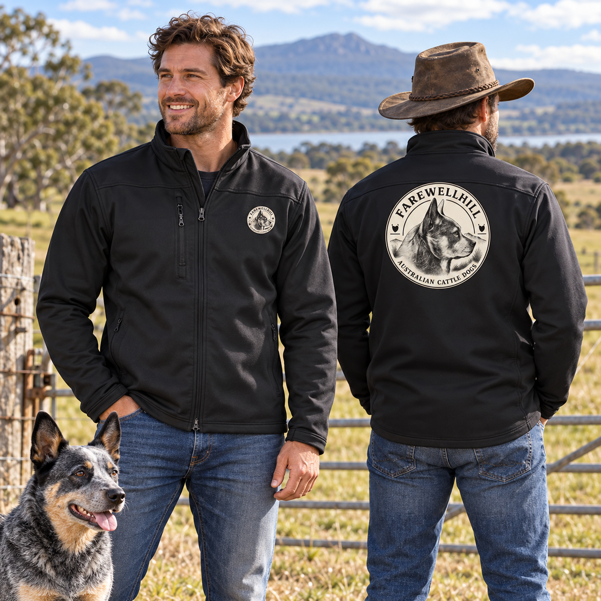 FAREWELLHILL Men's Soft Shell Jacket